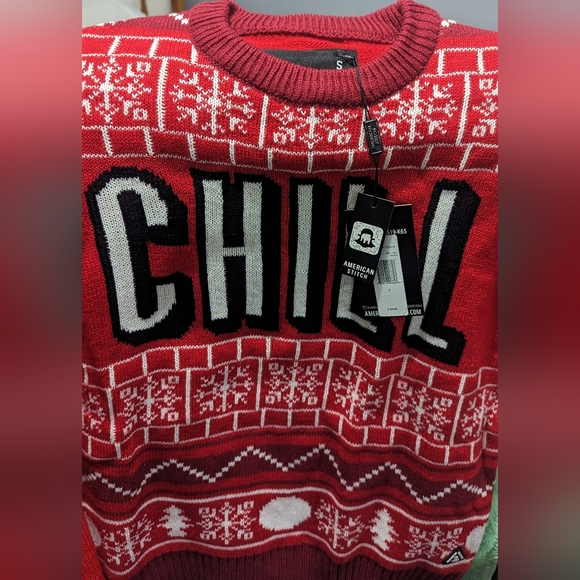 Christmas/Holiday Themed sweater Unisex Small Brand new - Picture 2 of 2